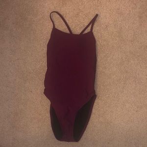 Maroon Hils Jolyn One Piece